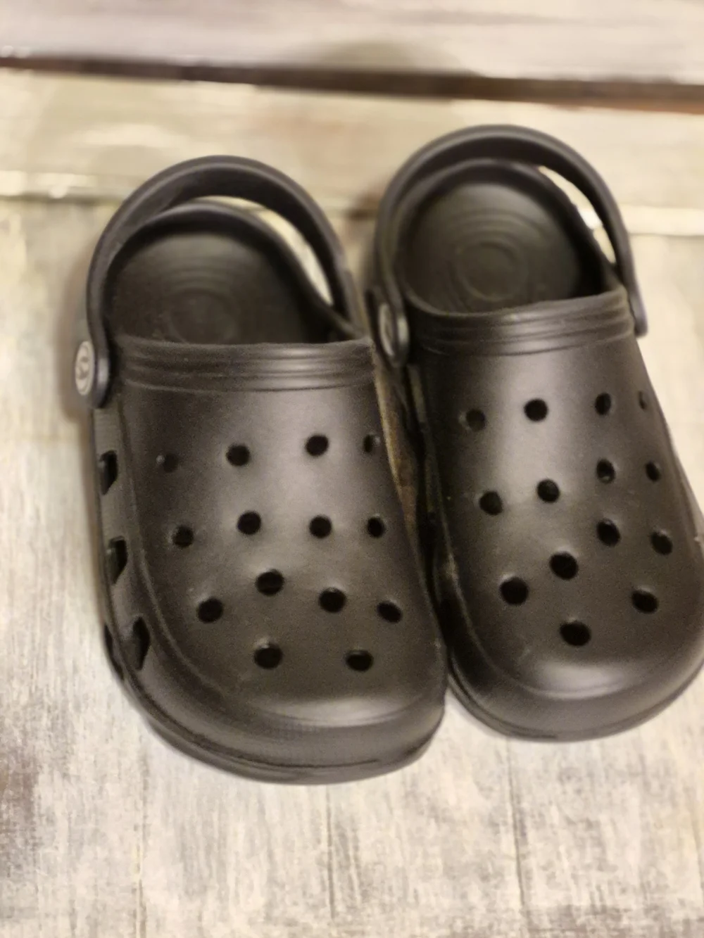 Kids Black Clog Sandals - Comfortable Everyday Shoes NWOTs Size 8.5